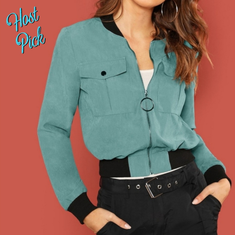 2xHP - Fall Cropped Bomber Jacket